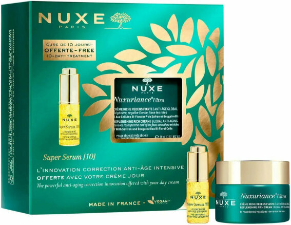 Nuxe Nuxuriance Ultra Gift Set Σετ Περιποίησης με Κρέμα Προσώπου 50ml και Serum 5ml  για Ξηρές Επιδερμίδες
