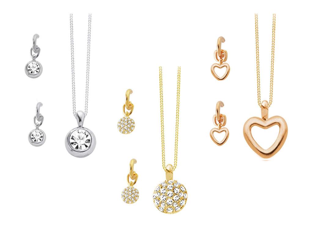 Pierre Cardin Σετ Γυναικείων Κοσμημάτων Με 3 Κολιέ Και 3 Ζευγάρια Σκουλαρίκια PXX7133