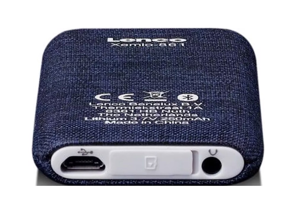 Lenco XEMIO-861 blue Συσκευή αναπαραγωγής MP3/MP4 με FM | allSmart