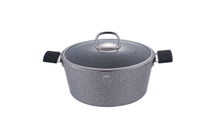 Berlinger Haus BH-1152 Αντικολλητική Κατσαρόλα 24cm με Τριπλή Μαρμάρινη Επίστρωση Stone-Touch