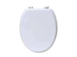 Aria Trade Καπάκι Λεκάνης Πλαστικό 45.6x37.2cm 4101100 Λευκό