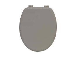 Aria Trade Καπάκι Λεκάνης Πλαστικό 45.6x37.2cm 4101165 Καφέ