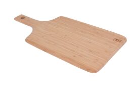 Ξύλινη Επιφάνεια Κοπής από Bamboo με λαβή, 46x24x1,5cm