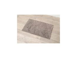 Αντιολισθητικό Πατάκι Μπάνιου με Μικροϊνες σε ανοιχτό καφέ χρώμα, 50x80 cm, Taupe