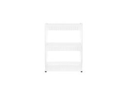 SPM Τρόλει Κουζίνας Πλαστικό σε Λευκό Χρώμα 3 Θέσεων 54.5x12.5x72.5cm