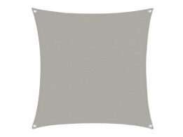 Αντηλιακή Τετράγωνη Τέντα Σκίαστρο από πολυεστέρα σε γκρι ανοιχτό χρώμα, 5x5 m, Square shade cloth