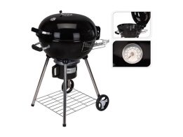 Φορητή Ψησταριά Μπάρμπεκιου Barbeque με Σχάρα ποδαράκια και σταντ, 86x57x99 cm