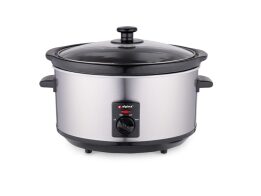 Alpina Switzerland Πολυμάγειρας 240W 3.5L Slowcooker Inox