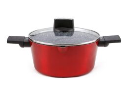 Luigi Ferrero Κατσαρόλα 24cm με αντικολλητική επίστρωση, 24x11.5 cm, Rossy FR-2412