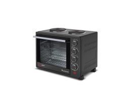TurboTronic Ηλεκτρικός Φούρνος Grill 3200W 35 L TT-EV35TS Μαύρος