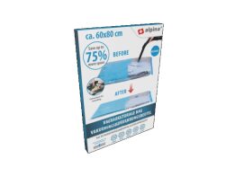 Alpina Σακούλα αποθήκευσης κενού αέρα διαστάσεων 60x80cm, για χρήση με ηλεκτρική σκούπα