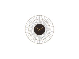 Αναλογικό Μεταλλικό Ρολόι Τοίχου διαμέτρου 69.5 cm σε Χρυσό χρώμα, Wall clock