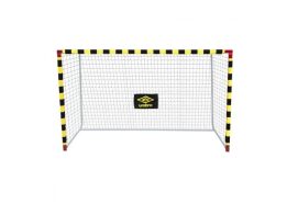Umbro Πτυσσόμενο Μεταλλικό Τέρμα Ποδοσφαίρου σε Μαύρο Κίτρινο χρώμα 300x200x110 cm, 26896