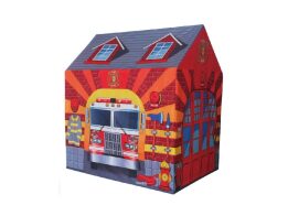 Παιδική σκηνή με Θέμα Πυροσβεστικό Σταθμό από Πολυεστέρα, 95x72x102 cm