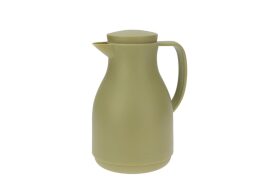 Aria Trade Κανάτα Θερμός Χωρητικότητας 1000ml με Πλαστικό Περίβλημα Πράσινο