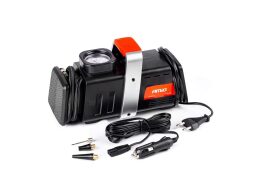 Amio Τρόμπα Αυτοκινήτου 10 bar 150 psi, κομπρεσέρ αέρος με καλώδιο αναπτήρα 12V, 24x10.5x13 cm