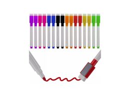 Σετ Μαρκαδόροι στεγνού σβησίματος 16 τεμαχίων, 1.2x1.2x11.5 cm