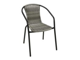 Aria Trade Καρέκλα Eξωτερικού Xώρου 52x58x77cm Γκρι