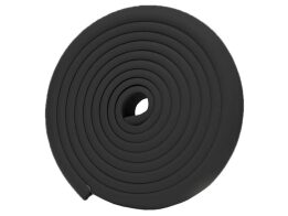 Προστατευτική Ταινία Αφρού Για Γωνίες Επίπλων 2m Σε Μαύρο Χρώμα