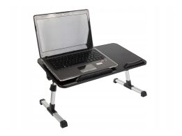 Ρυθμιζόμενο τραπεζάκι Φορητού Υπολογιστή Laptop Με Ανεμιστήρα Ψύξης Και Στήριγμα Παλάμης