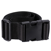 Ιμάντας Ασφαλείας για Αποσκευές και Βαλίτσες σε μαύρο χρώμα, 186x5 cm