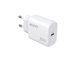 Sogo πρίζα Φορτιστής Ταχείας Φόρτισης Type C 25W, CAR-SS-18710