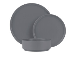 Berlinger Haus Σετ Σερβίτσια Φαγητού 18 τεμαχίων σε γκρι χρώμα, BH-10008 Aspen