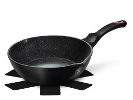 Berlinger Haus Αντικολλητικό Βαθύ Τηγάνι 24cm, BH-6184 Black Rose Collection