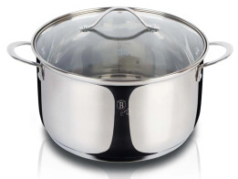 Berlinger Haus Κατσαρόλα με καπάκι 26cm απο Ανοξείδωτο Ατσάλι 18/10, BH-6588 Silver Jewellery