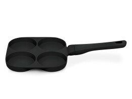 Berlinger Haus Αντικολλητικό τηγάνι 20 cm 4 θέσεων για Burger, BH-7797 Black Rose Collection