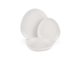 Berlinger Haus Κεραμικό Σετ Σερβίτσιο 18 Τεμαχίων σε Κρεμ Χρώμα Sahara Collection, BH-10020