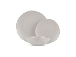 Berlinger Haus Κεραμικά Σετ Σερβίτσια Φαγητού 18 τεμαχίων σε Γρι Χρώμα Sahara Collection, BH-10022