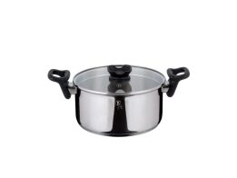 Berlinger Haus Αντικολλητική Κατσαρόλα 24c από Ανοξείδωτη, Silver Jewellery Collection, BH-7993