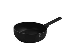 Berlinger Haus Βαθύ Αντικολλητικό Τηγάνι 26cm Flip Fry pan, Matte Black Collection, BH-8176