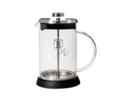 Berlinger Haus Χειροκίνητη Καφετιέρα Γαλλικού Καφέ Και Τσάι 350 ml, BH-6301A Black Silver Collection
