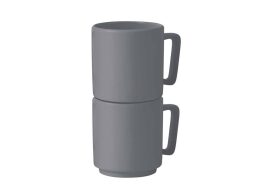 Berlinger Haus Σετ Κούπες Σερβιρίσματος 4 τεμαχίων σε Γκρι Χρώμα, Aspen Collection, BH-10013