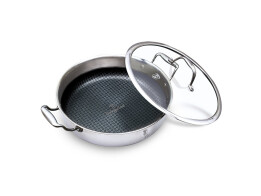 Berlinger Haus Αντικολλητική Κατσαρόλα 28 cm με Γυάλινο Καπάκι, Eternal Collection, BH-7447