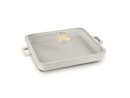 Berlinger Haus  Τηγάνι Γκριλ (Grill) 34 cm με Γυάλινο Καπάκι, BH-7790 Sahara Collection