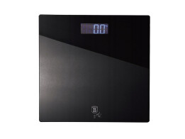 Berlinger Haus Ζυγαριά μπάνιου 30x30 cm σε μαύρο χρώμα, BH-9354 Black Silver Collection