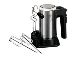 Berlinger Haus Ηλεκτρικό Μίξερ Χειρός 300Watt, με 5 ταχύτητες και βάση, Black Silver BH-9368