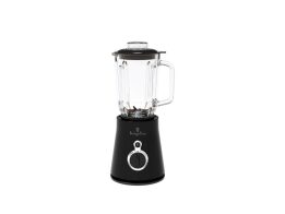 Berlinger Haus Μπλέντερ Blender 600 W με Γυάλινο Δοχείο Χωρητικότητας  1.5 L, Black Silver, BH-9442