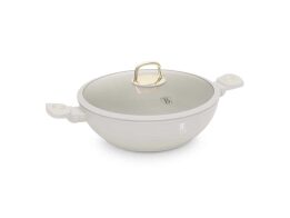 Berlinger Haus Αντικολλητικό Τηγάνι Wok 30cm με Γυάλινο Καπάκι, Sahara Collection BH-8065