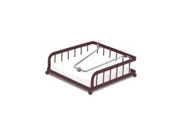 Berlinger Haus Σιδερένια Θήκη για Χαρτοπετσέτες, Leonardo Collection, 18.5x18.5x6.2 cm, BH-8590