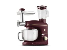 Berlinger Haus Κουζινομηχανή Μίξερ, Μπλέντερ 1500W, με Ανοξείδωτο Κάδο, Leonardo Collection BH-9531