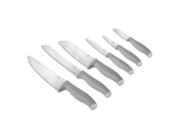 Berlinger Haus Σετ Μαχαίρια 6 τεμαχίων από Ανοξείδωτο Ατσάλι, Taupe Collection BH-2953