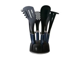 Berlinger Haus Σετ Εργαλεία Κουζίνας 7 τεμ. με Βάση Στήριξης, Metallic Line Aquamarine BH-6245N