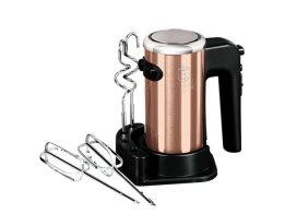 Berlinger Haus Ηλεκτρικό Μίξερ Χειρός 300W, με 5 ταχύτητες και βάση, Metallic Line Rose Gold BH-9366