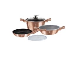 Berlinger Haus Σετ Μαγειρικά Σκεύη 6 Τεμ. από Σφυρήλατο Αλουμίνιο, Rose Gold BH-7047