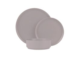 Berlinger Haus Σετ Σερβίτσια Φαγητού 18 τεμαχίων σε Γκρι χρώμα, Taupe Collection, BH-10006