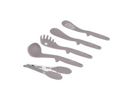 Berlinger Haus Σετ εργαλεία Κουζίνας 5 Τεμαχίων από Πλαστικό, Taupe Collection, BH-6335